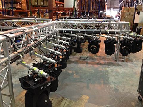 Moving head spot LED 200W